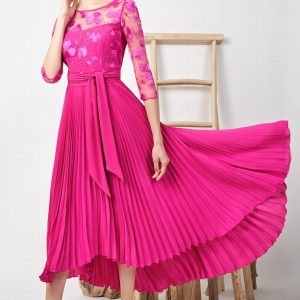 Robe longue plissée Sonia Peña Taille 46