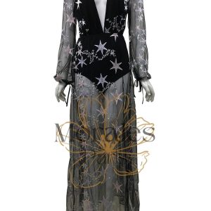 Robe Longue En Dentelle Pour Femme