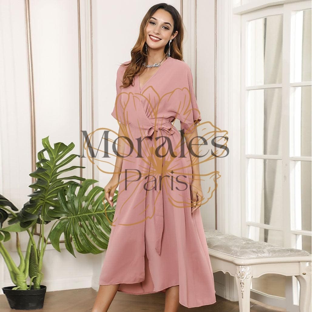 Robe Bohème Rose Blush – Image 5