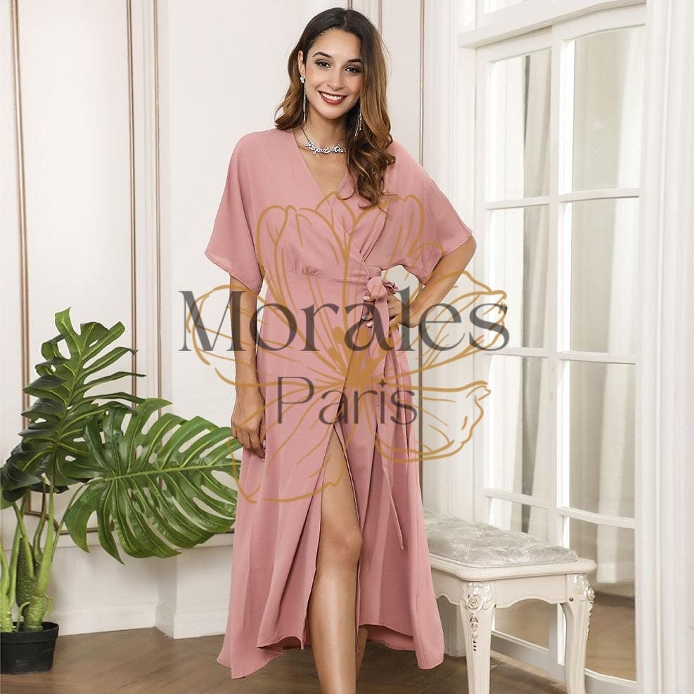 Robe Bohème Rose Blush – Image 3