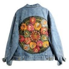 Veste en Jean Femme Bohème – Image 2