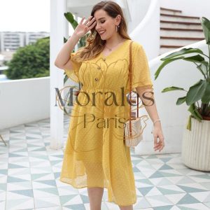 Robe Boho Semi Transparente