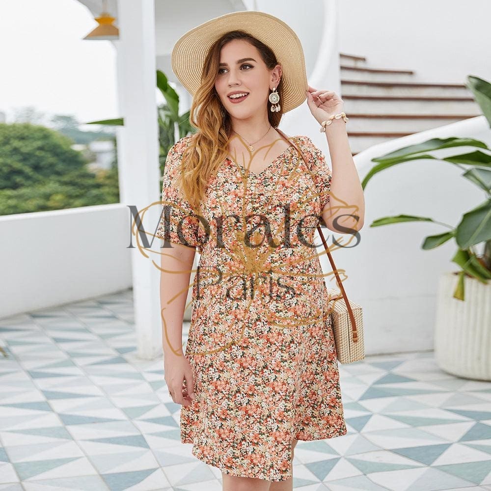 Belle Robe Bohème Fleurie