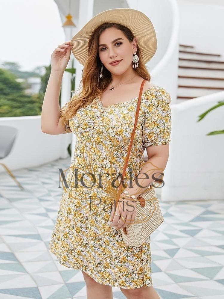 Belle Robe Bohème Fleurie - Image 5