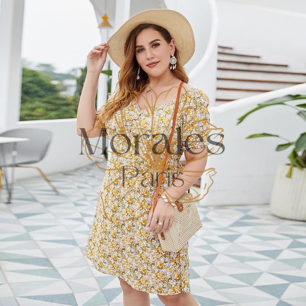 Belle Robe Bohème Fleurie - Image 4