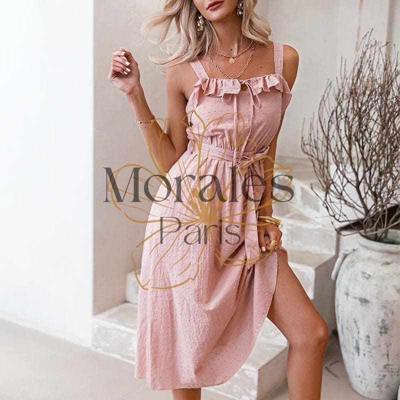 Robe De Cérémonie Rose Clair – Image 5