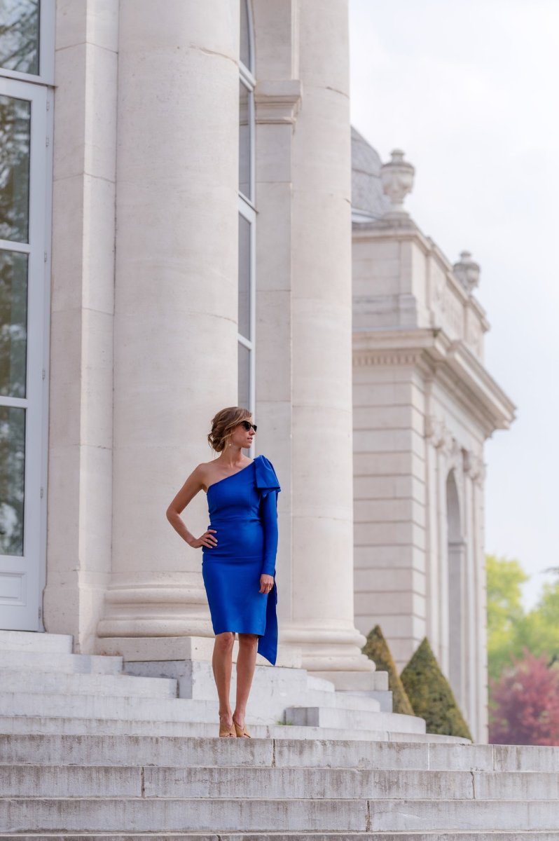 La robe Bandage Ultra Chic Bleu roi - Image 3