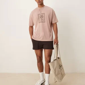 Short "MochaPink Drip"