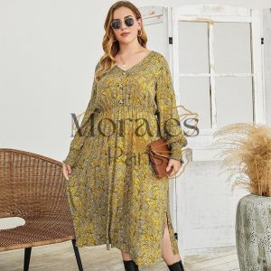 Robe Longue Bohème Grande Taille