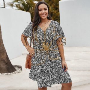 Robe Bohème Ample grande taille
