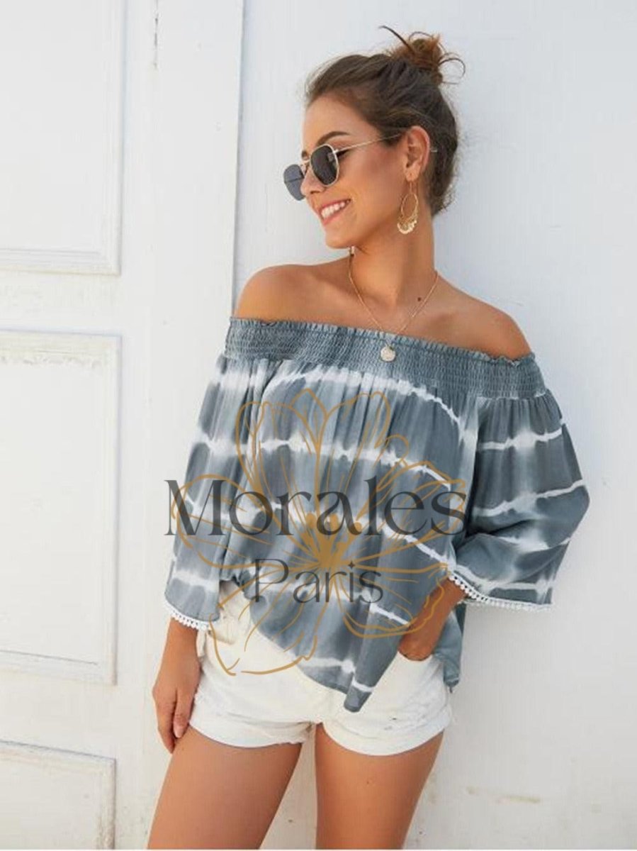 Blouse Boho Effet Tie-Dye – Image 9