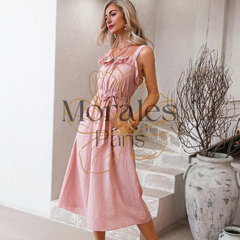 Robe De Cérémonie Rose Clair – Image 7