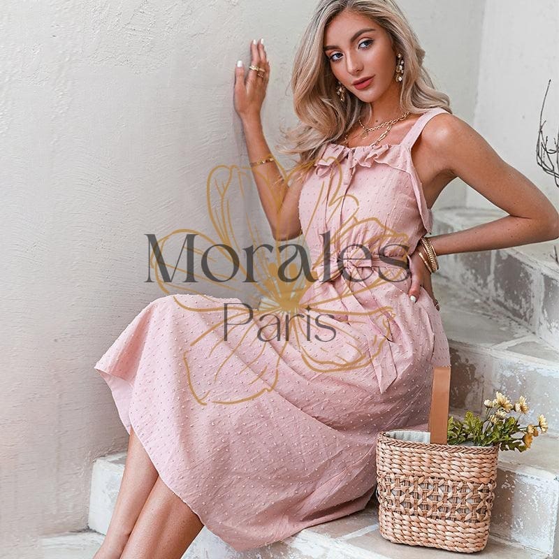 Robe De Cérémonie Rose Clair – Image 6