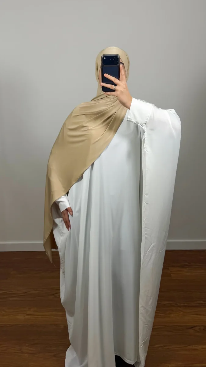 ABAYA FARASHA BLANC - Image 4