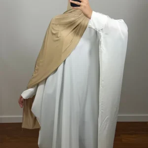 ABAYA FARASHA BLANC