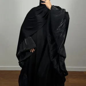 ABAYA ISRA NOIR