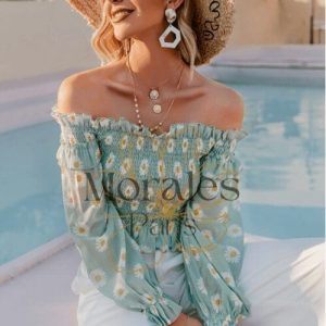 Blouse Bohème Style Bardot