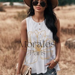 Tunique Bohème Blanche Volantée