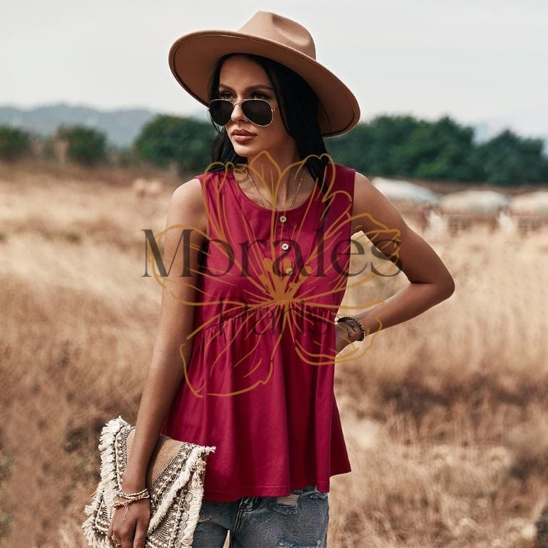 Tunique Bohème Blanche Volantée – Image 4