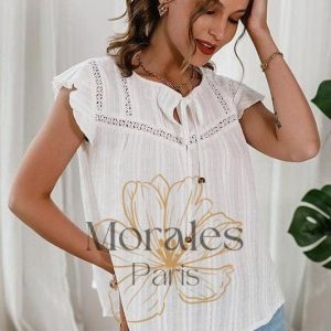 Blouse Boho Blanche