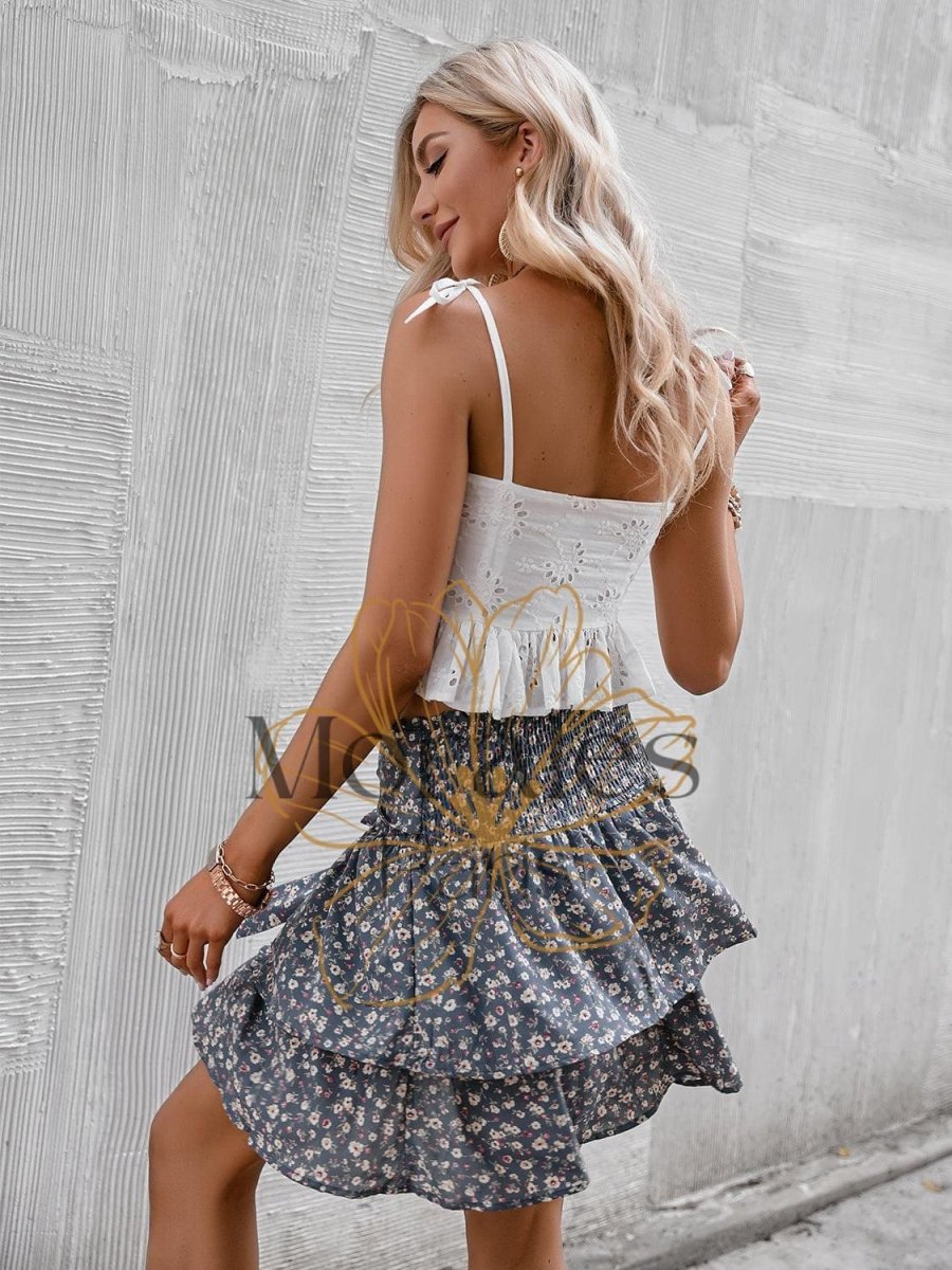 Jupe Bohème Courte Et Mignonne – Image 7