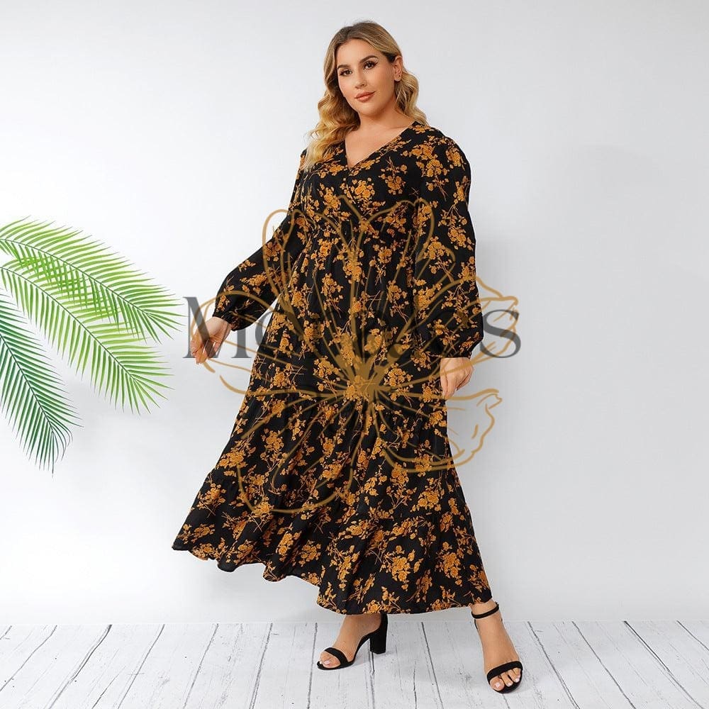 Ravissante Robe Bohème Grande Taille – Image 3