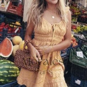 Mini Robe Dos Nu Bohème Holiday