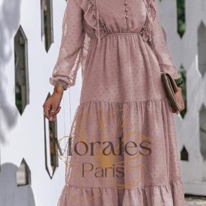 Robe Bohème Vert Olive