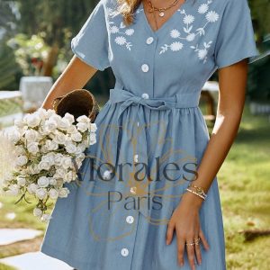 Robe Florale De Vacances