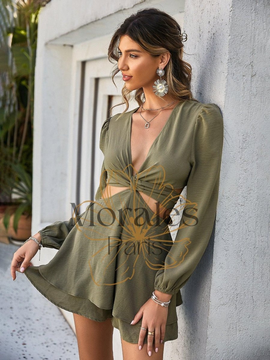 Romper Vert Bohème – Image 8