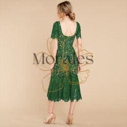 Robe Sexy Verte Dos Nu – Image 6