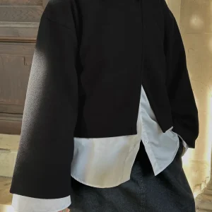 Veste croisée — Noir