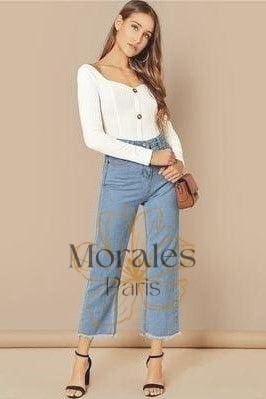 Blouse blanche bohème chic - Image 2