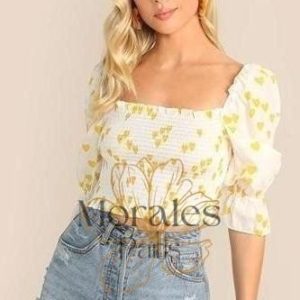 Blouse blanche style hippie