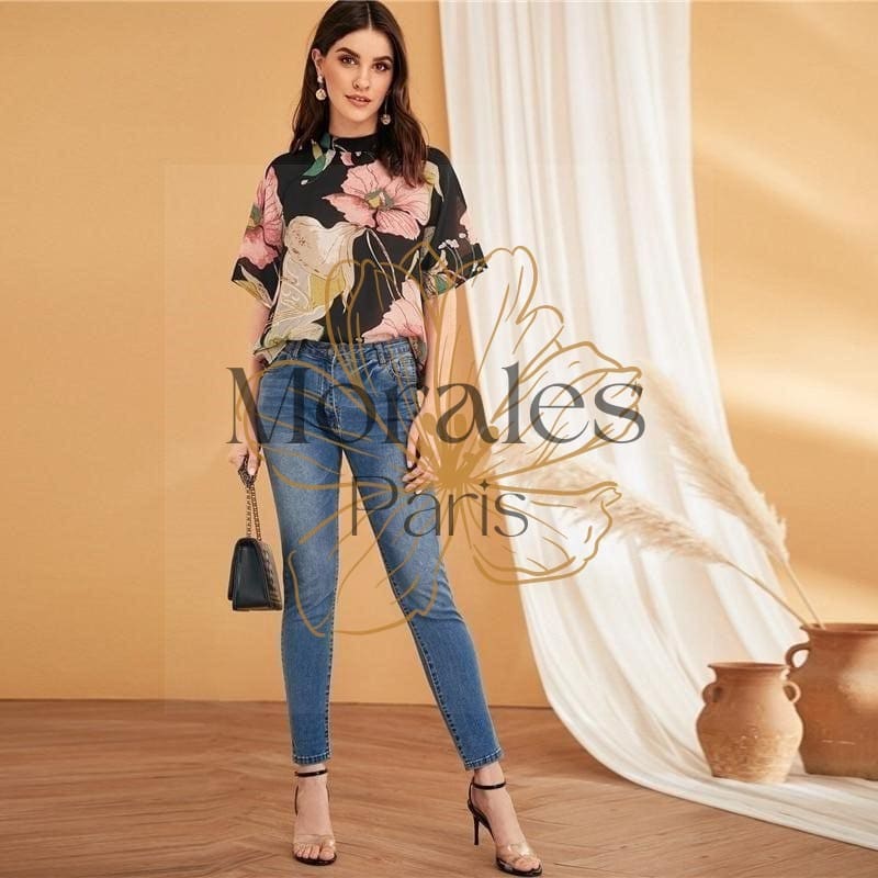 Blouse chemisier bohème – Image 4