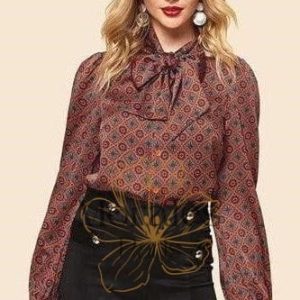 Blouse chemisier bohème