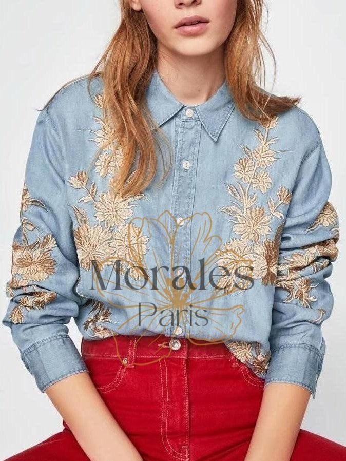 Blouse chemisier boho – Image 2