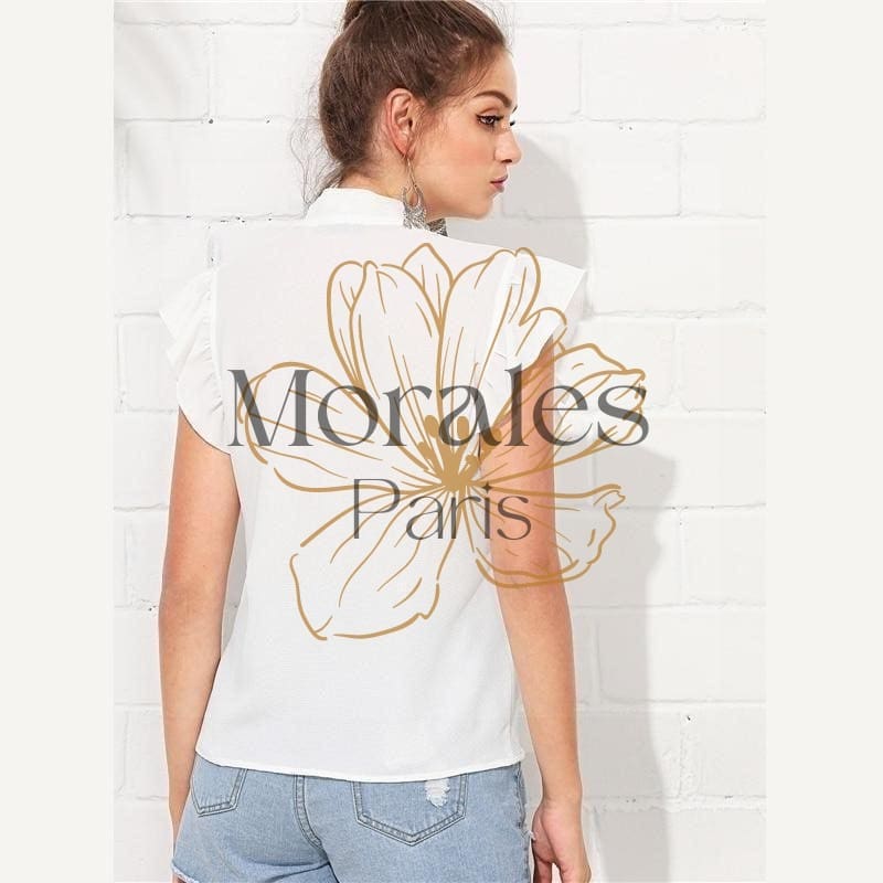 Blouse style bohème dentelle – Image 4