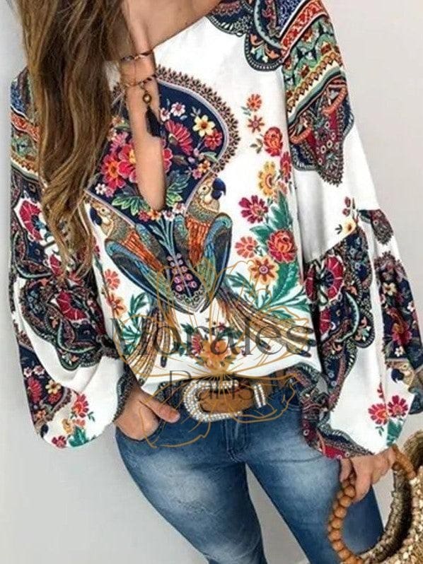 Blouse Style Hippie Bohème – Image 7