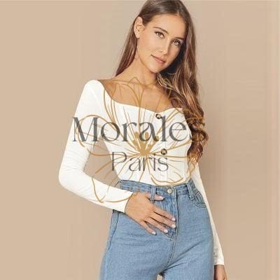 Blouse blanche bohème chic - Image 4