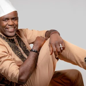 Caftan africain homme en coton & Bogolan du Mali – Ensemble 2 pièces