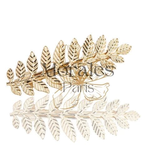 Bijou Cheveux Bohème Feuille – Image 2