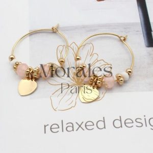 Boucles d’oreilles Perles Blanches