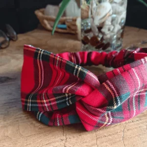 Bandeau turban écossais