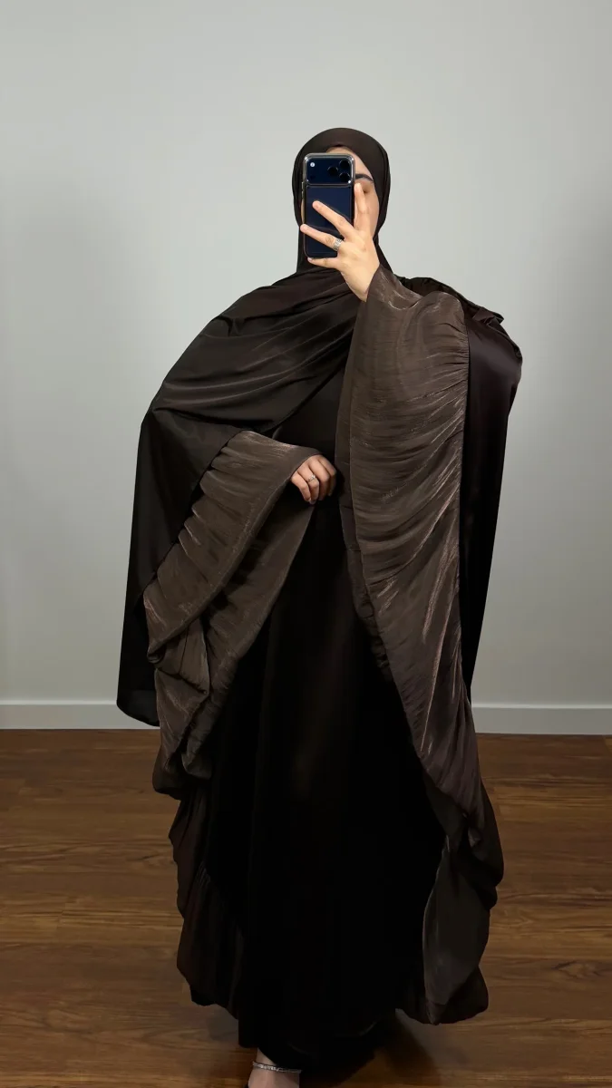 ABAYA ISRA MARRON - Image 2