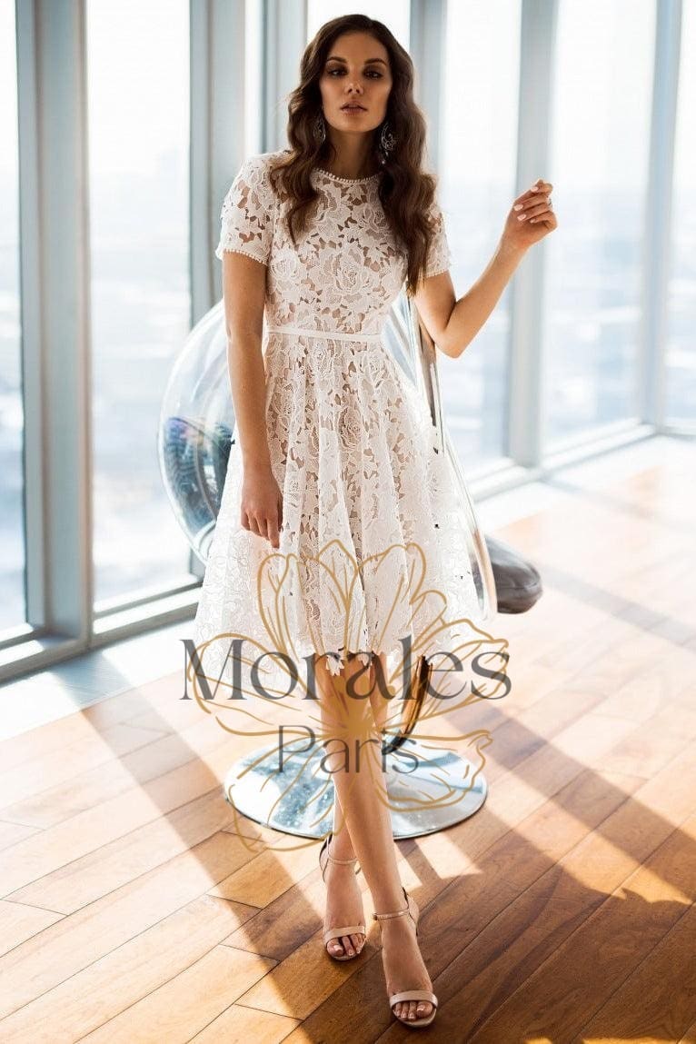 Robe Midi En Dentelle Gitane – Image 4