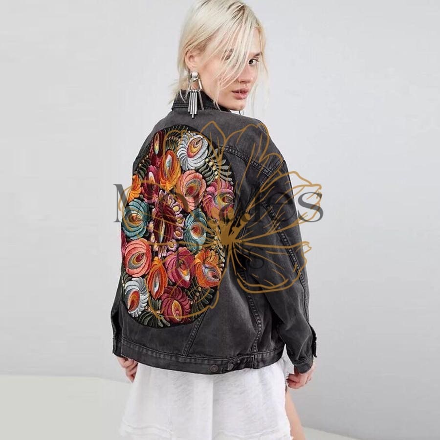 Veste en Jean Femme Bohème – Image 7