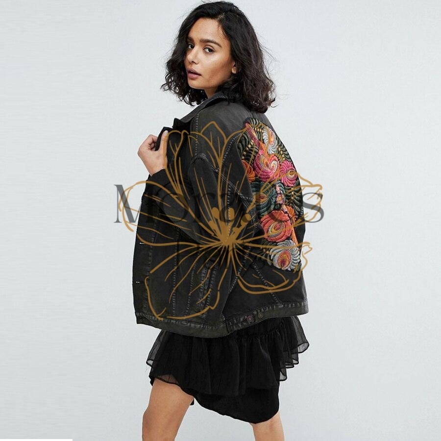 Veste en Jean Femme Bohème – Image 8