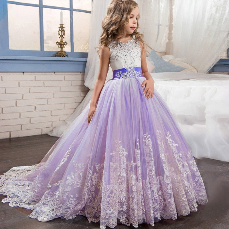 Robe Princesse Mariage Fille – Image 4