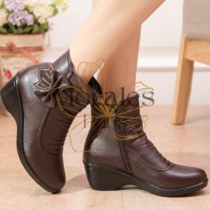 Bottines Cuir Femme Style Bohème